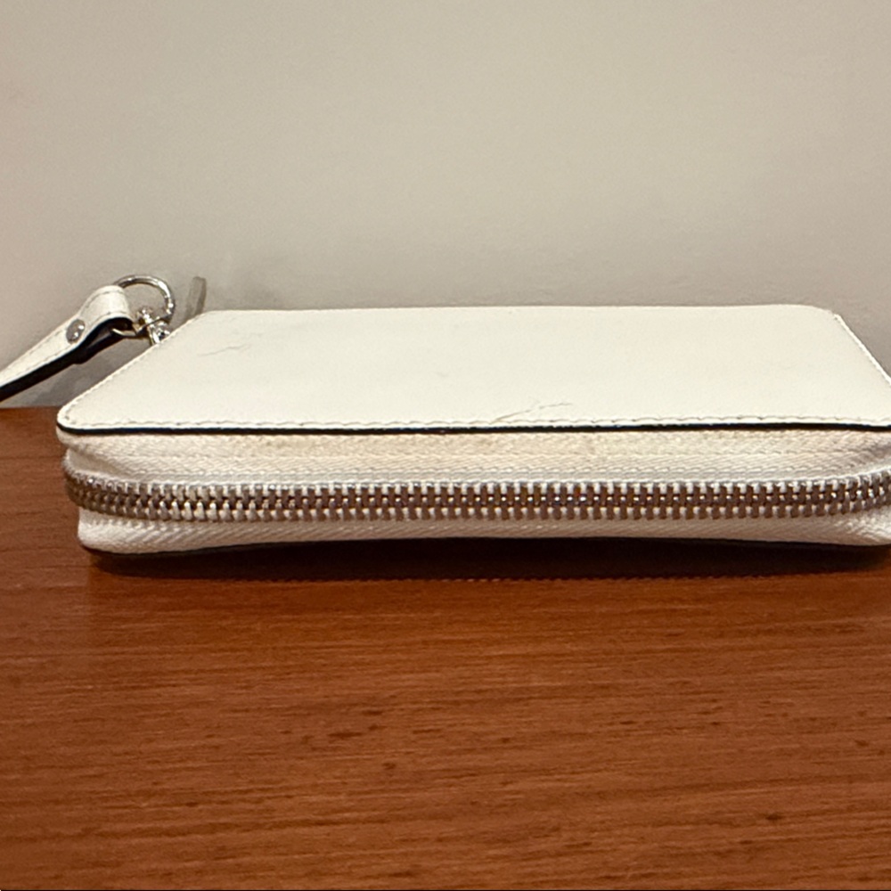 Michael Kors Ivory Wristlet with Silver Accents - Picture 5 of 9